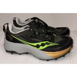 Saucony Endorphin Edge Trail Women's Running Shoes Umbra Slime, Size 7.5 US NWOB